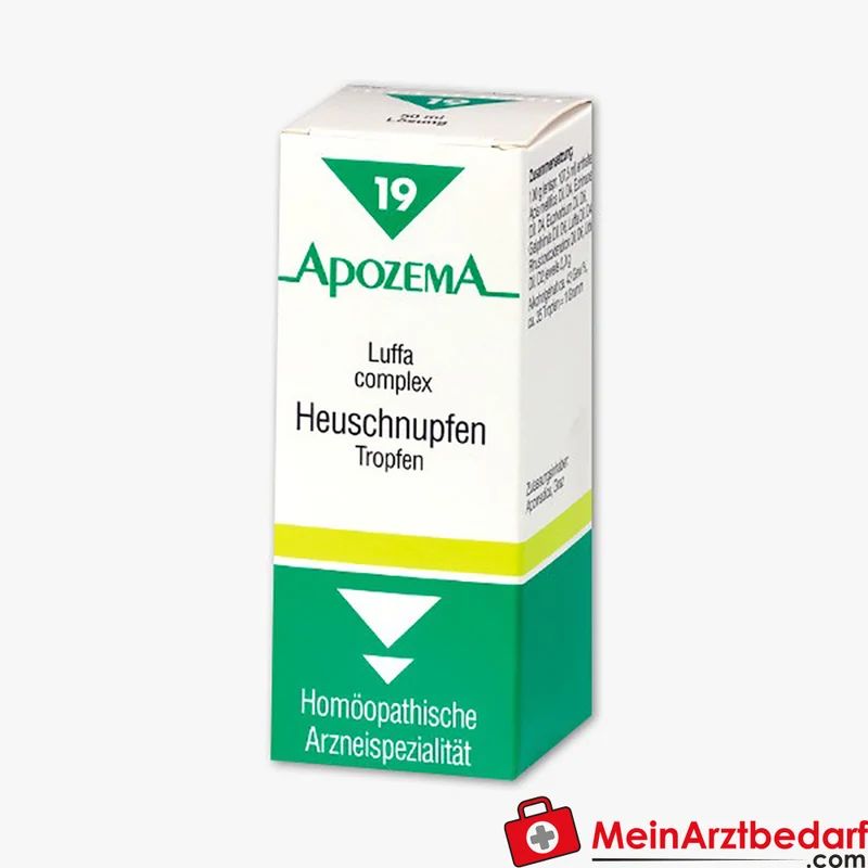 Apozema Nr.19 Heuschnupfen-Tropfen 50 ml – Homöopathisches Mittel bei Heuschnupfen & Augenreizungen