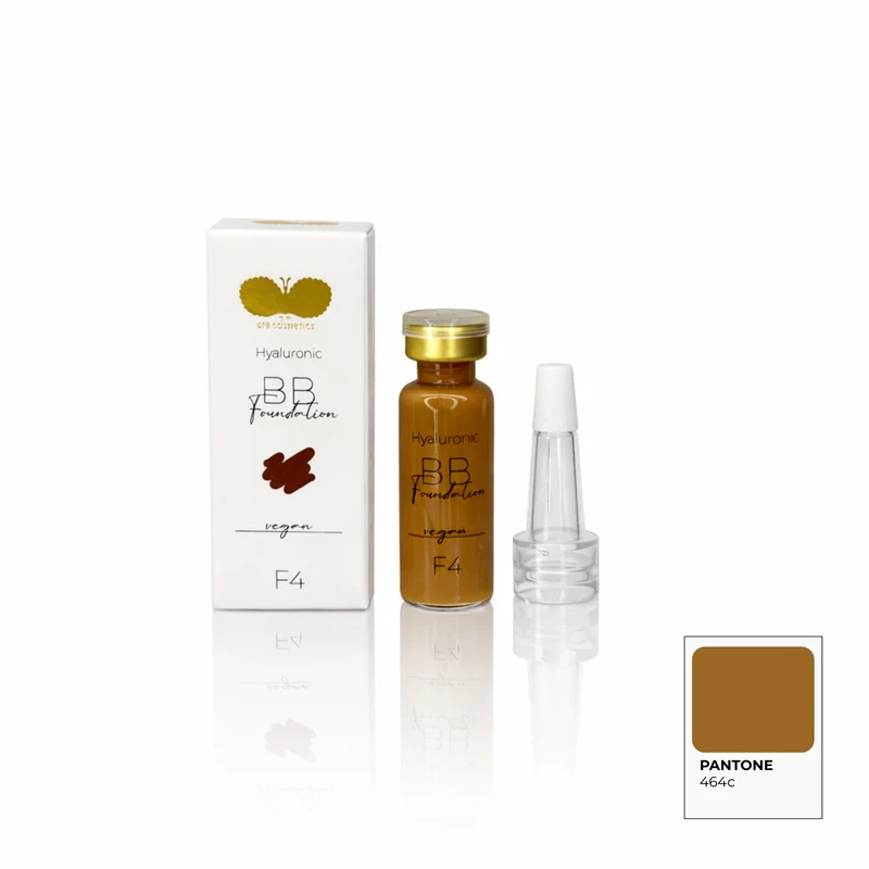 BB Glow Foundation mit Hyaluron - Farbe F4 - 5er Set plus 1 gratis - CFB Cosmetics®