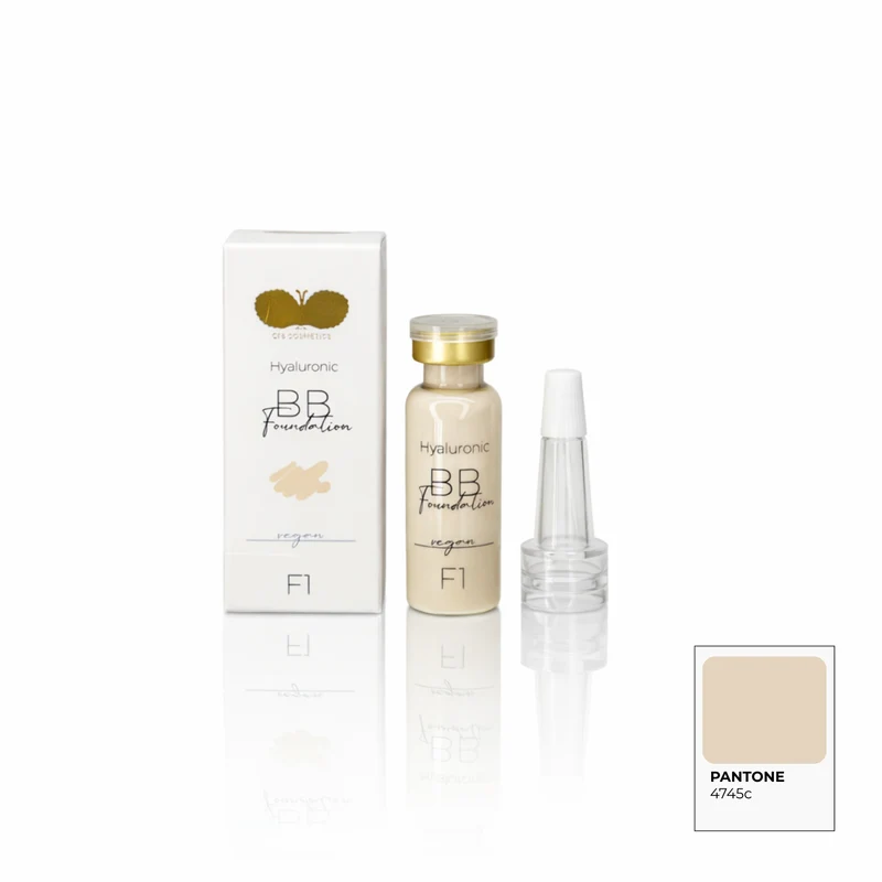 BB Glow Foundation mit Hyaluron - Farbe F1 - 5er Set plus 1 gratis - CFB Cosmetics®