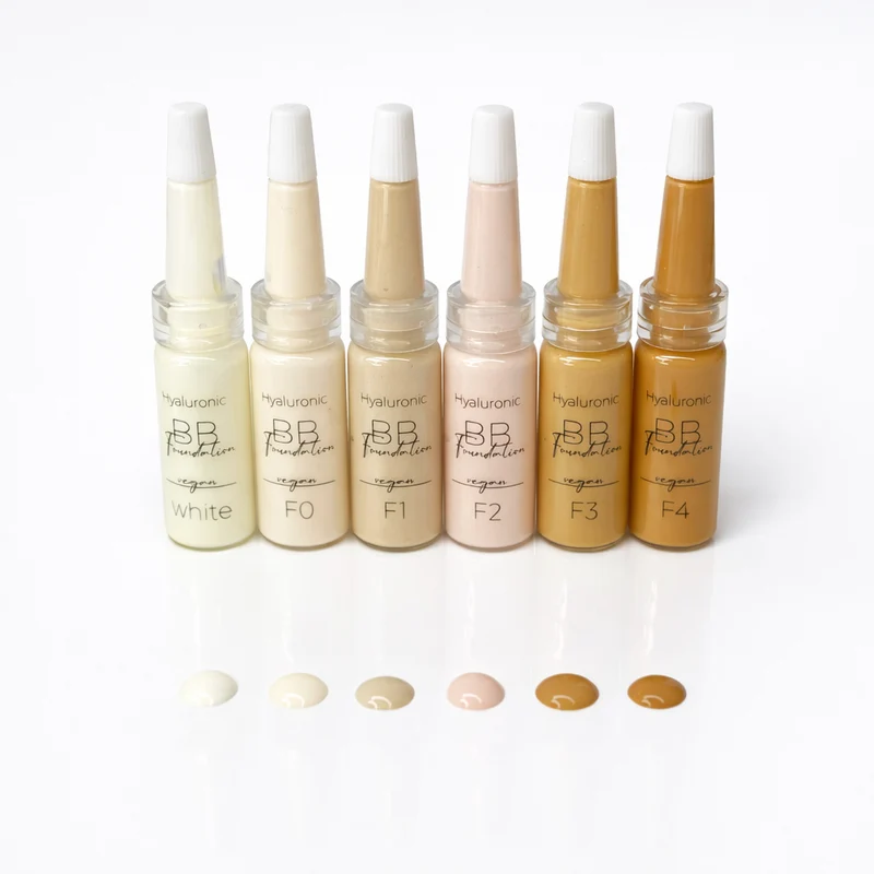 BB Glow Foundation mit Hyaluron - Farbe F0 - 5er Set plus 1 gratis - CFB Cosmetics®