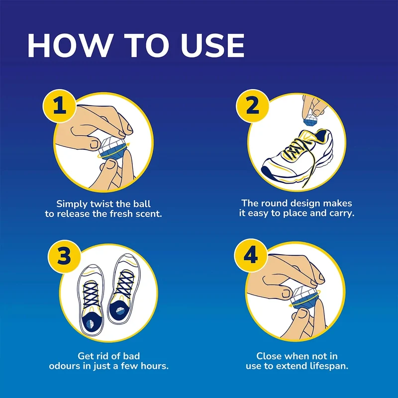 Shoe Deodoriser Balls