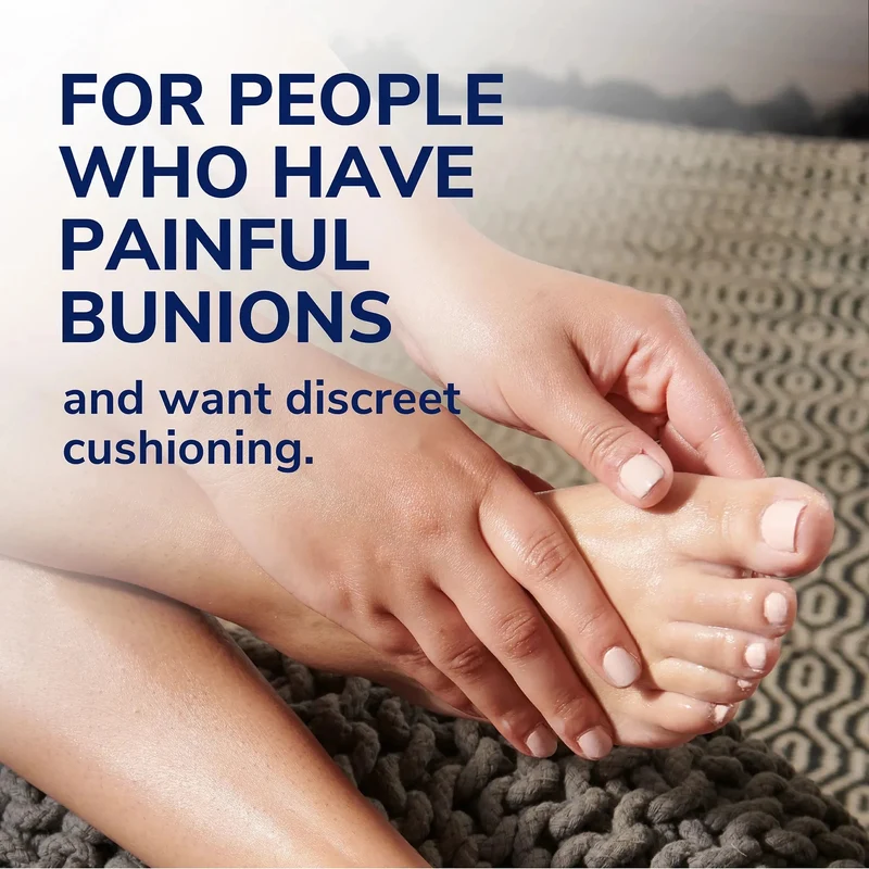 Bunion Cushions with Hydrogel Technology, Pack of 5