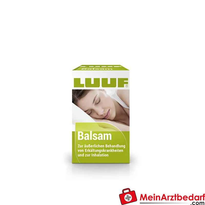 Luuf Ätherische Öle Balsam 30 g – Erkältung, Eukalyptus Kampfer Menthol
