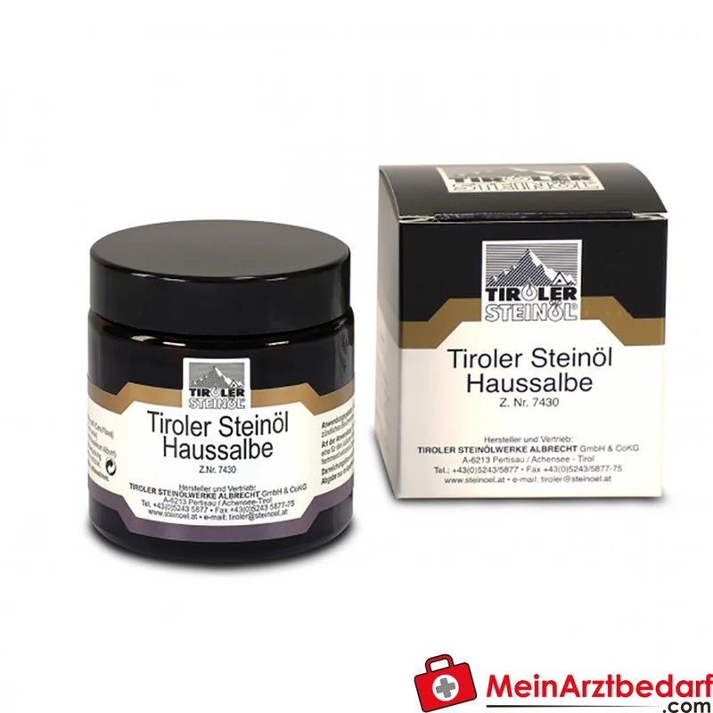 TIR01 Tiroler Steinöl Zugsalbe 100 ml, bei leichten Entzündungen