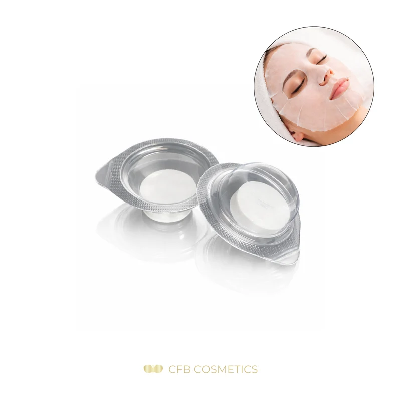 Baumwoll Gesichtsmaske After Care Vliesmaske 50 Stück plus 20 gratis - CFB Cosmetics®