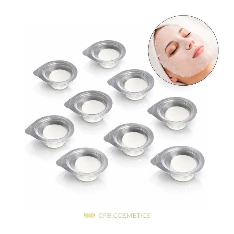 Baumwoll Gesichtsmaske After Care Vliesmaske 50 Stück plus 20 gratis - CFB Cosmetics®