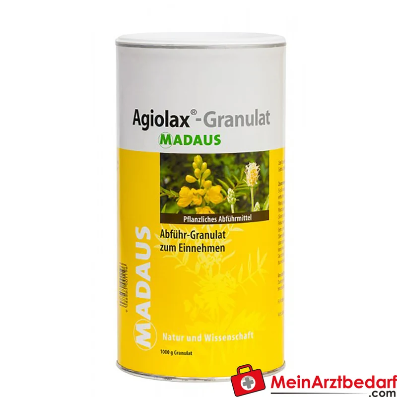 Madaus Agiolax Granulat 1000 g pflanzliches Abführmittel