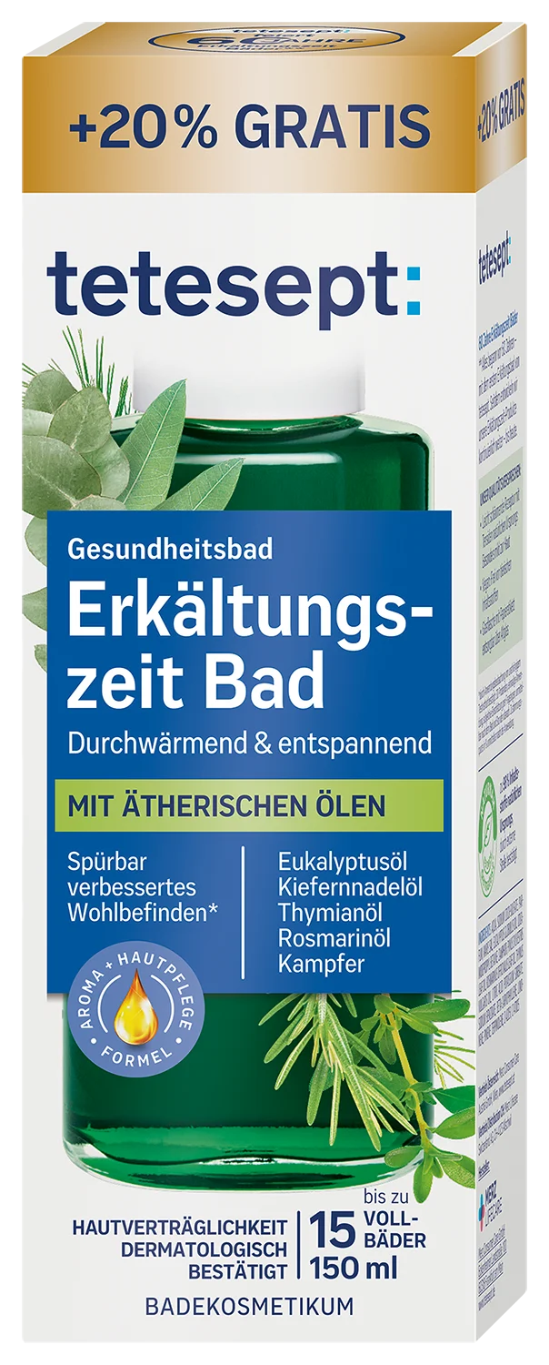 Badekonzentrat Erkältungszeit