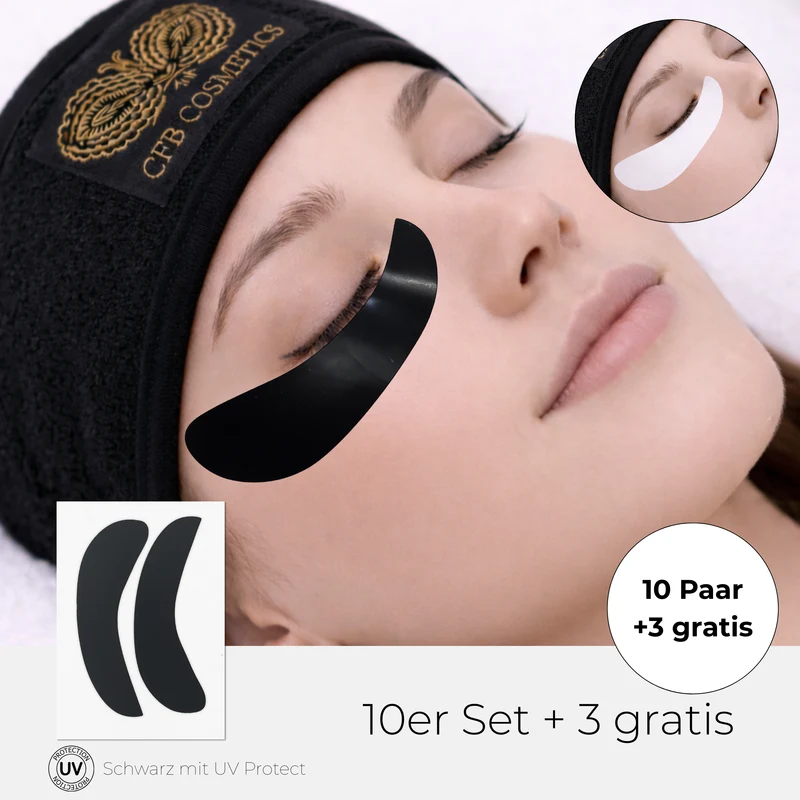 Augenpads | Silikon | 10 Paar Set + 3 Paar gratis | wiederverwendbar | CFB Cosmetics®
