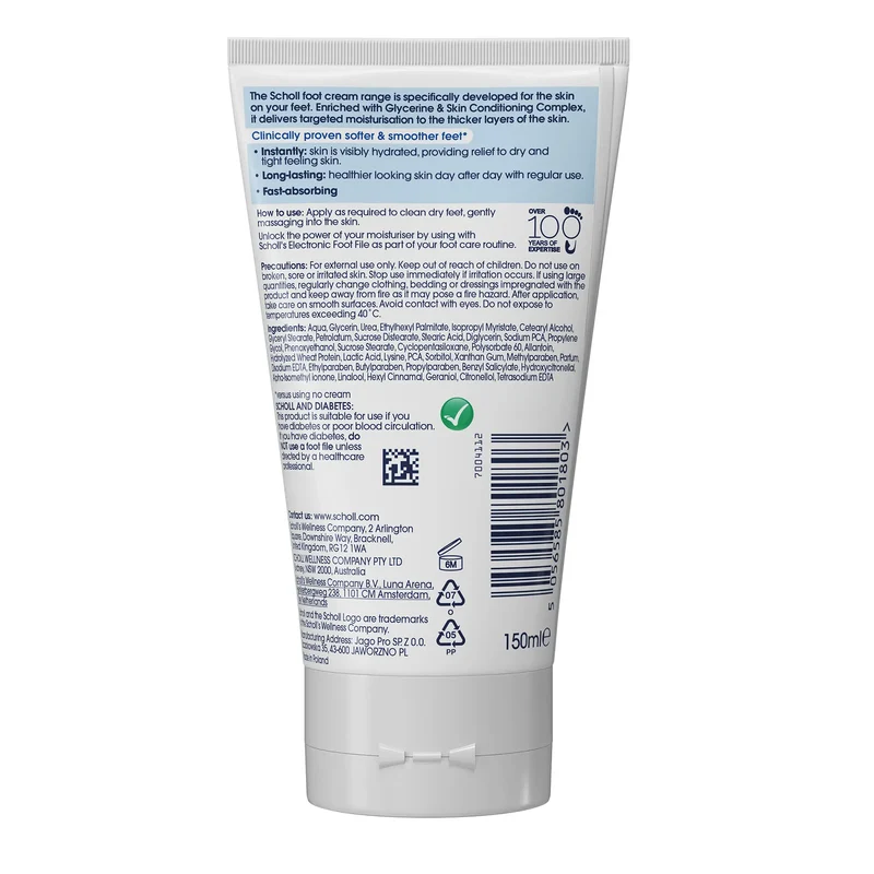 Hydration Boost for Dry Skin Foot Cream 150ml