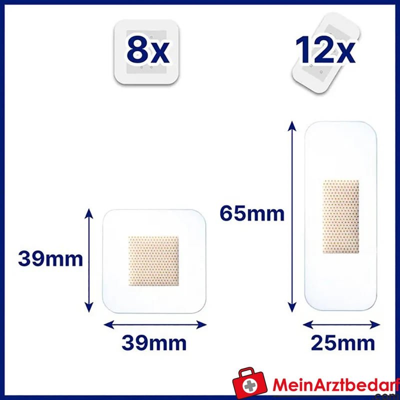 Hansaplast Aqua Protect Wundpflaster Strips wasserdicht latexfrei 20 St.