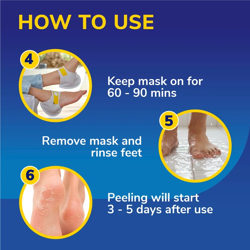 ExpertCare Exfoliating Heel Peel Mask