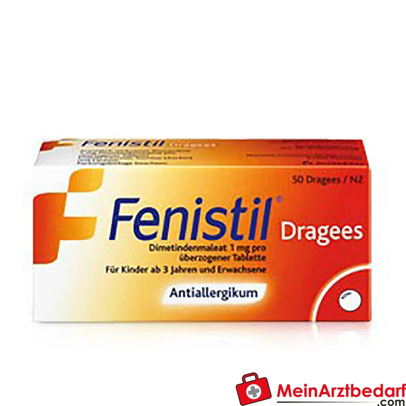 Fenistil 1 mg Dragees 30 St. Antihistaminikum bei Allergien, ab 3 Jahren