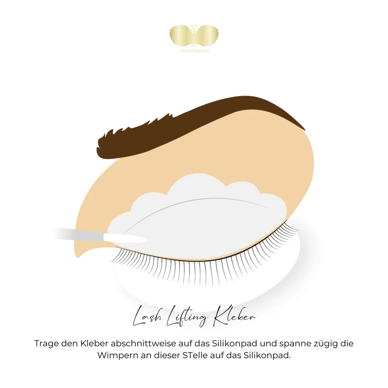 5er Set Lash Lifting Kleber + 1 gratis EXTRA STRONG dickflüssig 5 ml CFB Cosmetics®