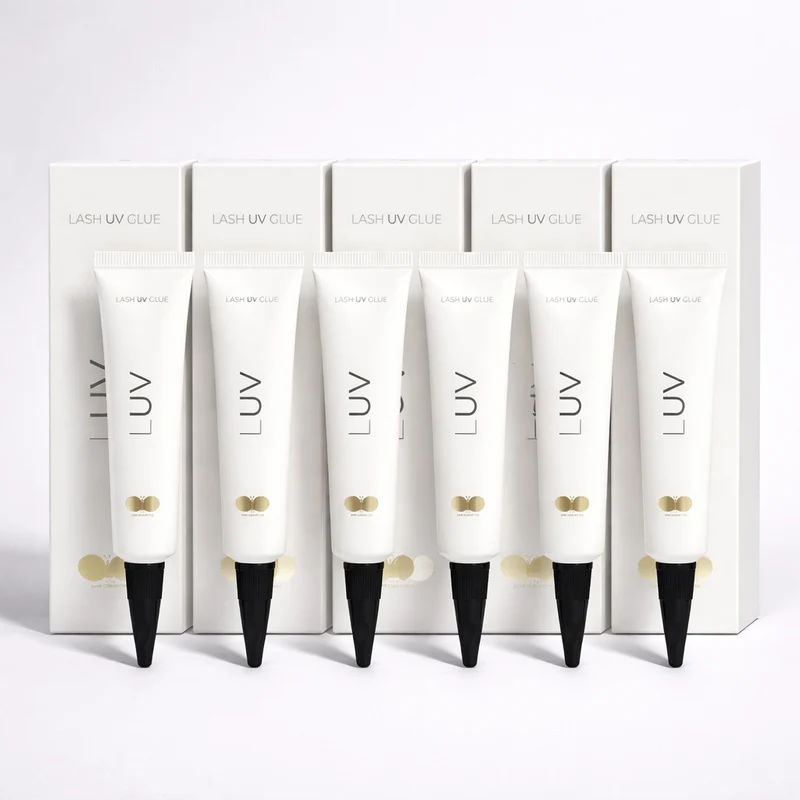 UV Wimpernkleber LUV | UV System | Set 5 + 1 gratis | BESTSELLER | LUV System®