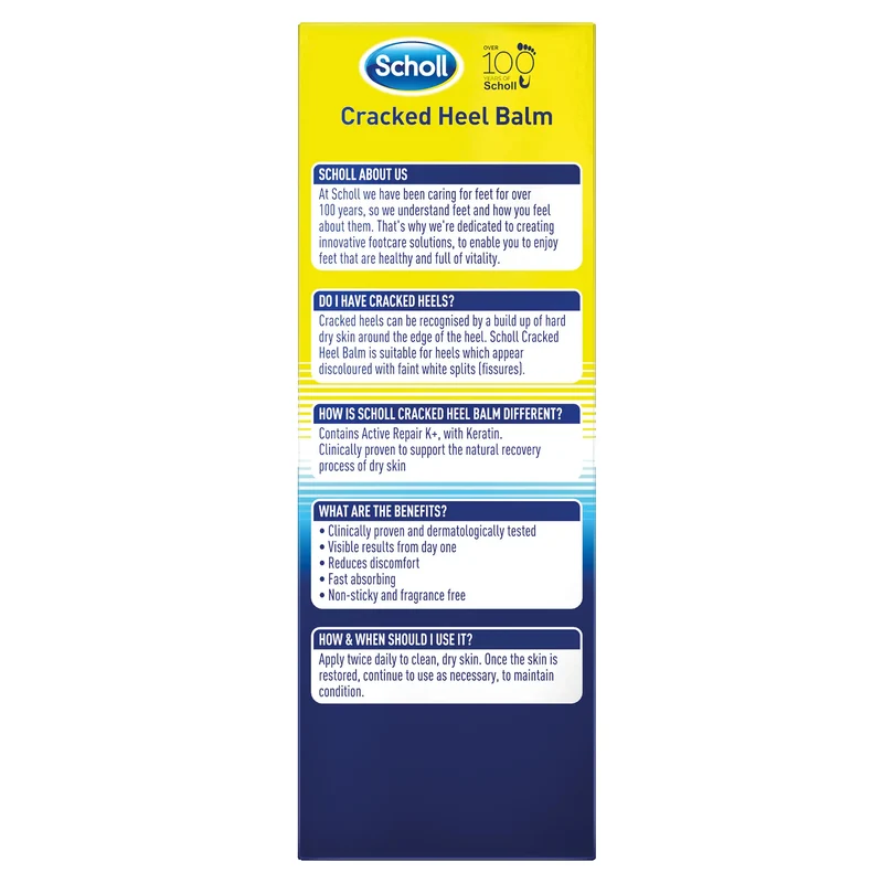 Cracked Heel Repair Balm: Active Repair K+
