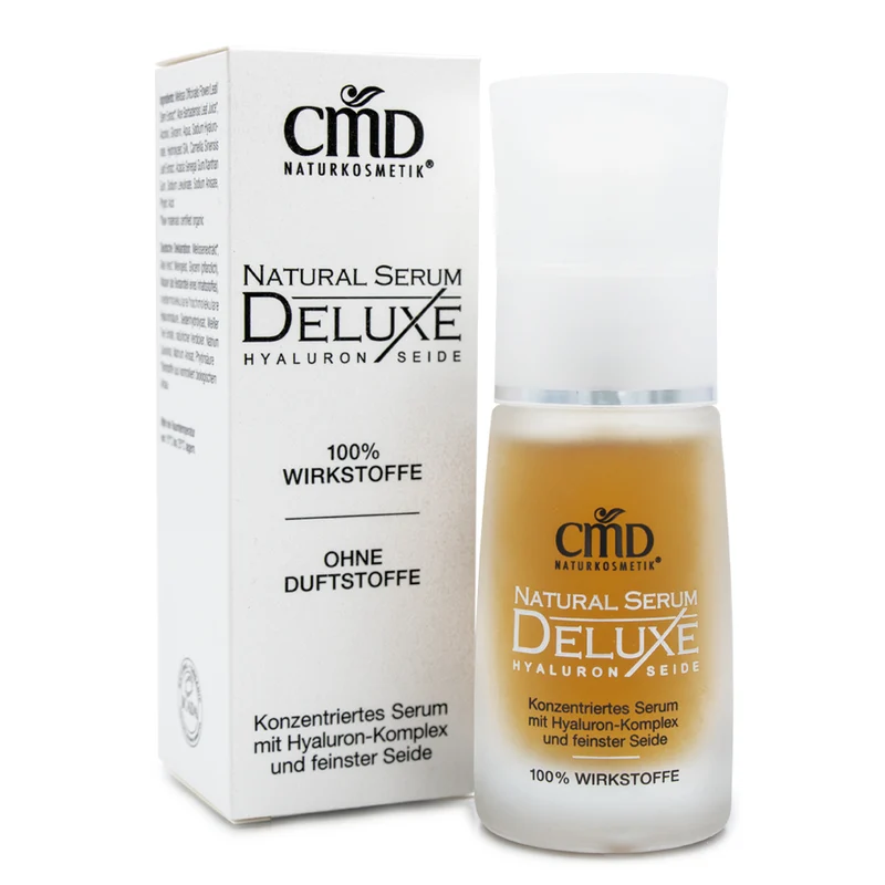 CMD Natural Serum Deluxe mit Hyaluron & Seide 30 ml