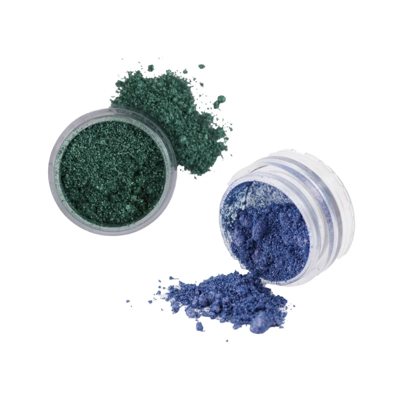 Duochrome loser Lidschatten für die Augen, 2 Farben