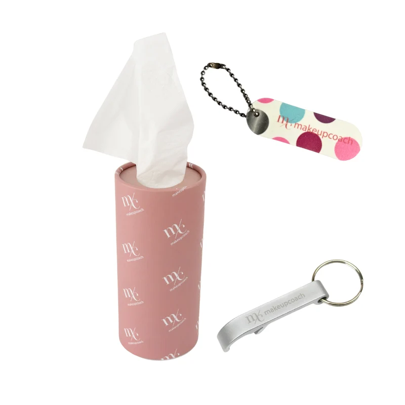 Auto Set: Kosmetiktuch Box, Flaschenöffner & Nagelfeile