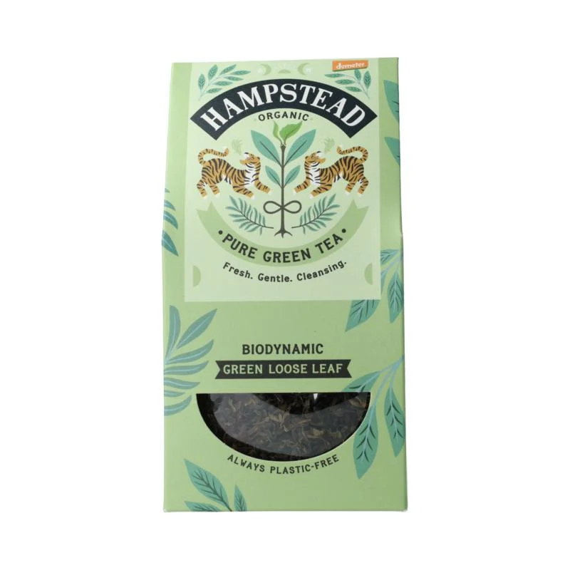 Hampstead Groene thee los bio demeter 100 gram