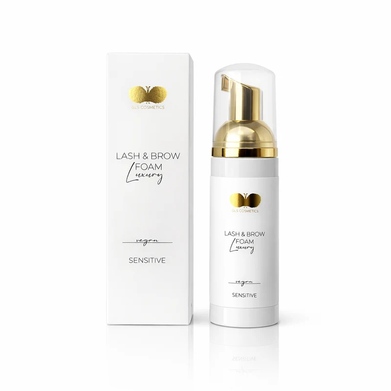Luxury Wimpernshampoo – Lash & Brow Foam 60ml | Sanfte Reinigung für Wimpernextensions – CFB Cosmetics®