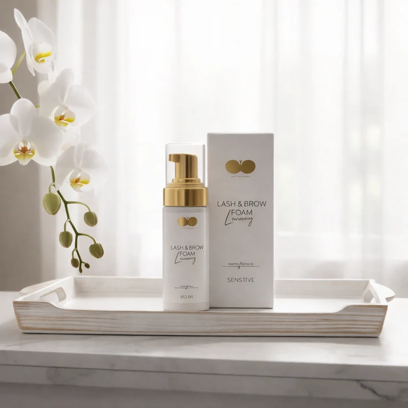 Luxury Wimpernshampoo – Lash & Brow Foam 60ml | Sanfte Reinigung für Wimpernextensions – CFB Cosmetics®