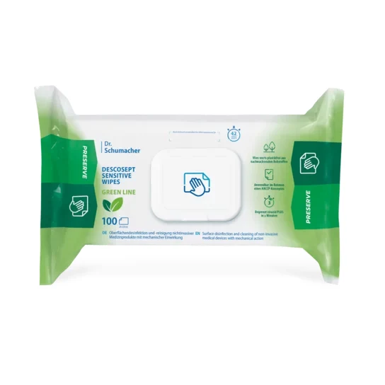Dr. Schumacher DESCOSEPT SENSITIVE WIPES Desinfektionstücher