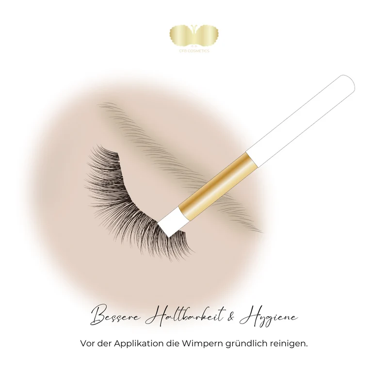 Luxus Reinigungsbürste Wimpern 10er Set | CFB Cosmetics®