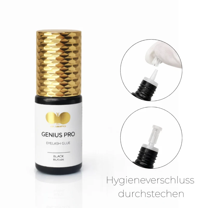Wimpernkleber GENIUS PRO ultra-schnell 0,1–0,2 Sek. 5 g | CFB Cosmetics®