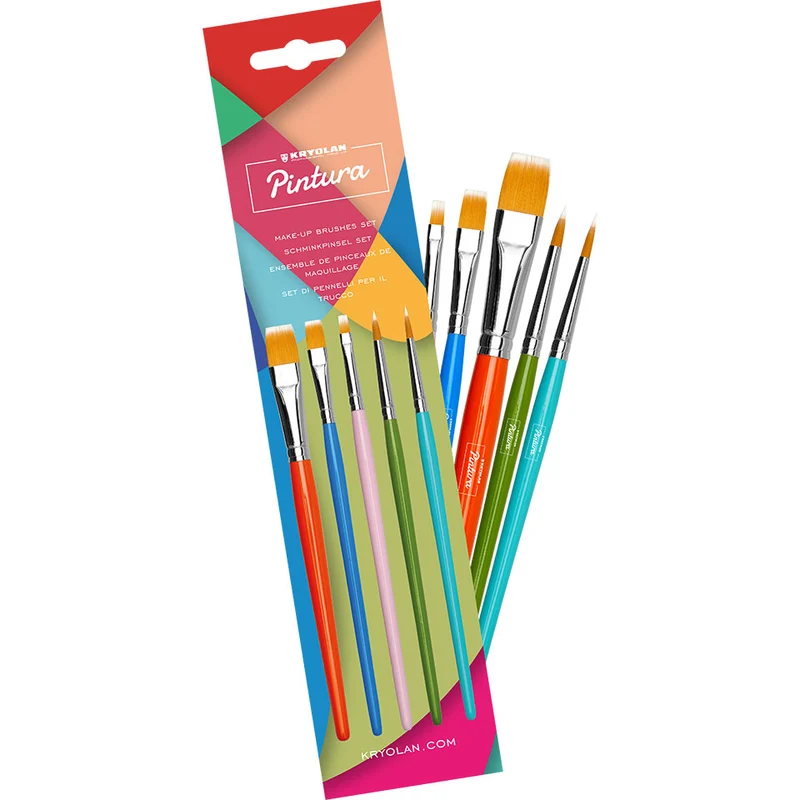 PINTURA Pinsel-Set zur Gesichtsbemahlung