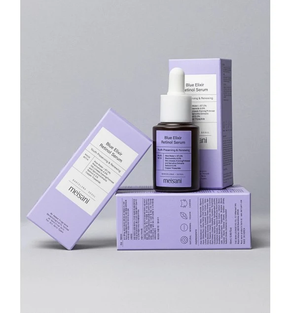 Korean Beauty - Blue Elixir Retinol Serum