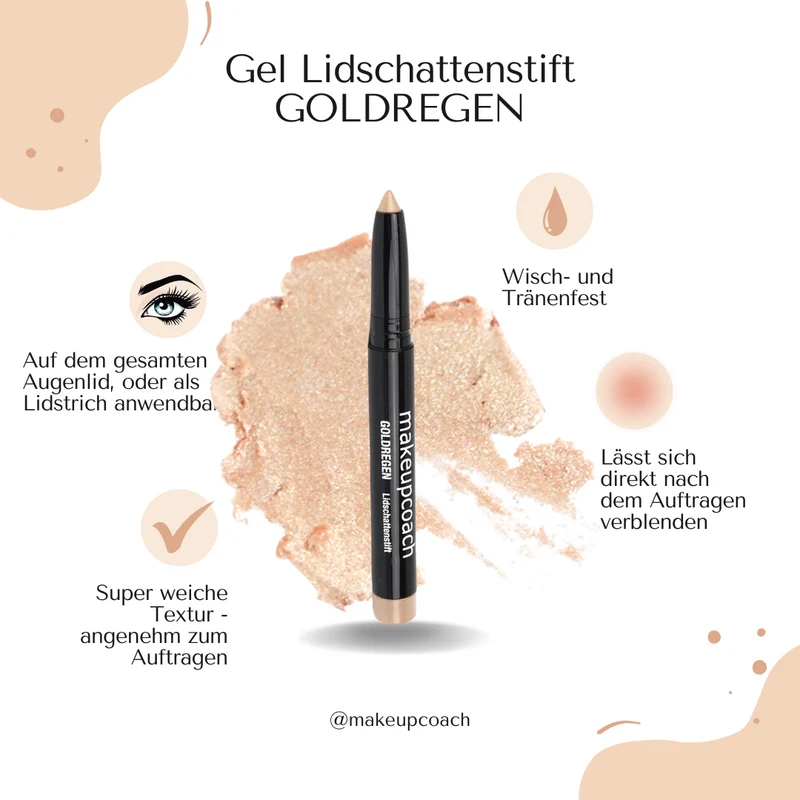 Gel Lidschattenstift Goldregen