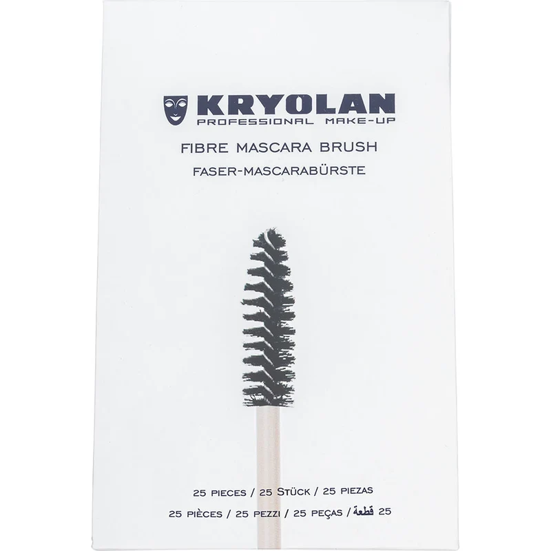 Kryolan Faser-Mascarabürste 25 Stück