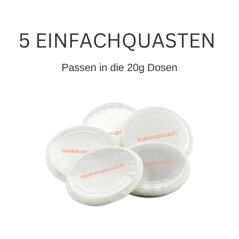 Puderquaste, verschiedene Größen zur Auswahl