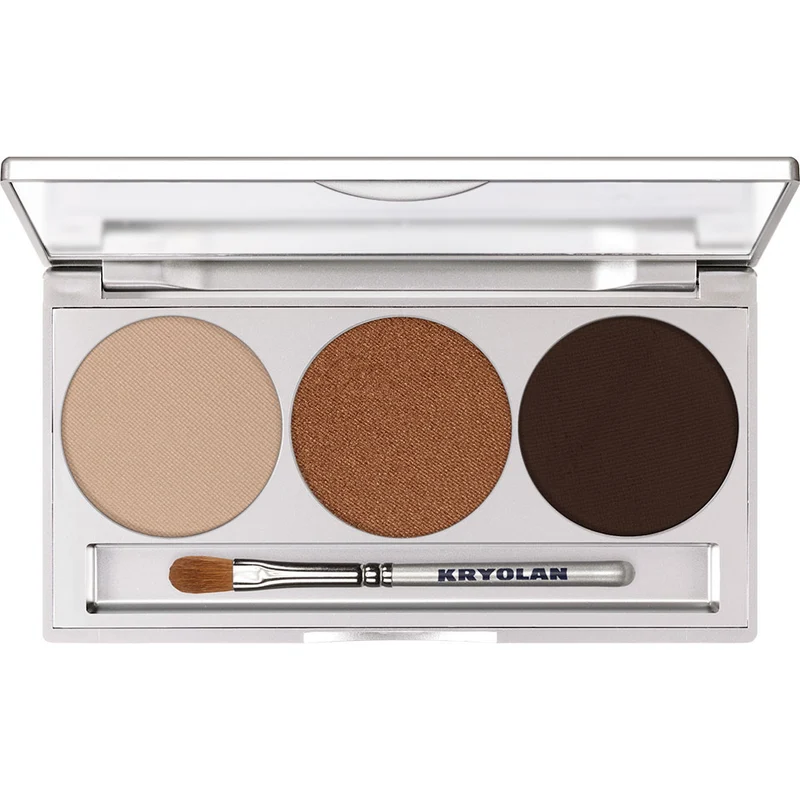 Kryolan Eye Shadow Trio Set - Smokey Collection (magnetisch) 7,5 g