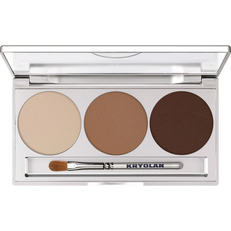 Kryolan Eye Shadow Trio Set - Smokey Collection (magnetisch) 7,5 g