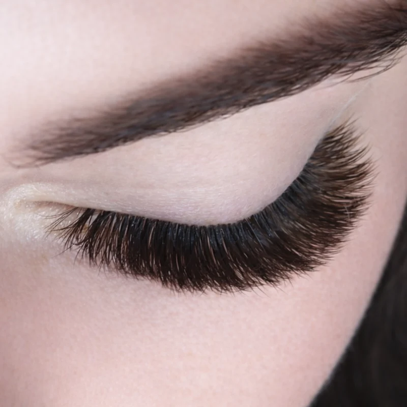 Braune Wimpernextensions | Einzellängen | CFB Cosmetics®