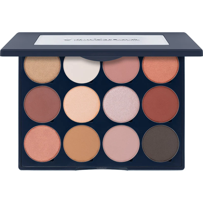 Kryolan Velvet Vision Eye Shadow Palette 12 Farben