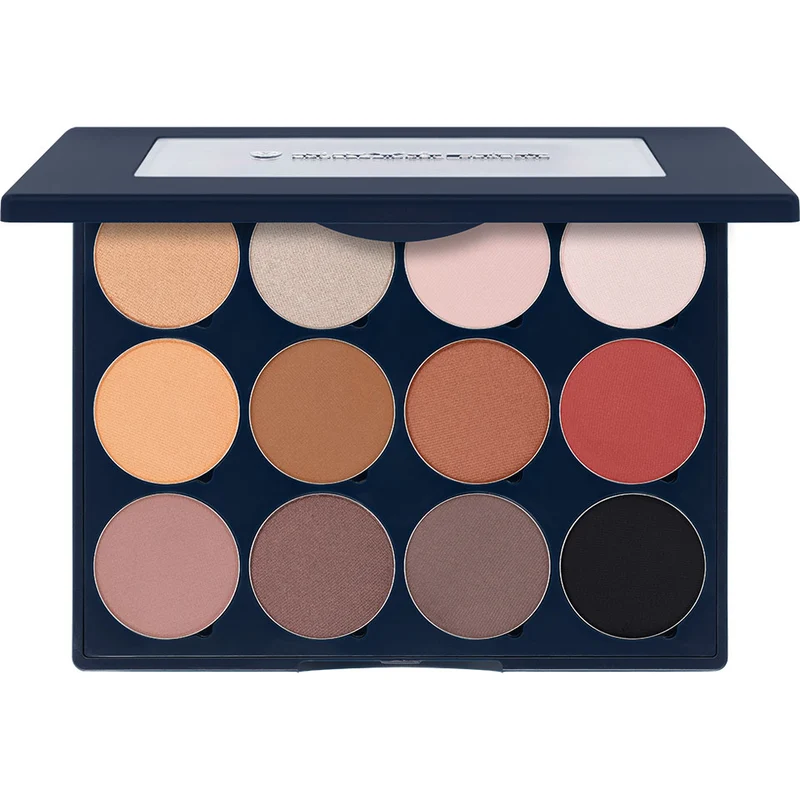Kryolan Velvet Vision Eye Shadow Palette 12 Farben