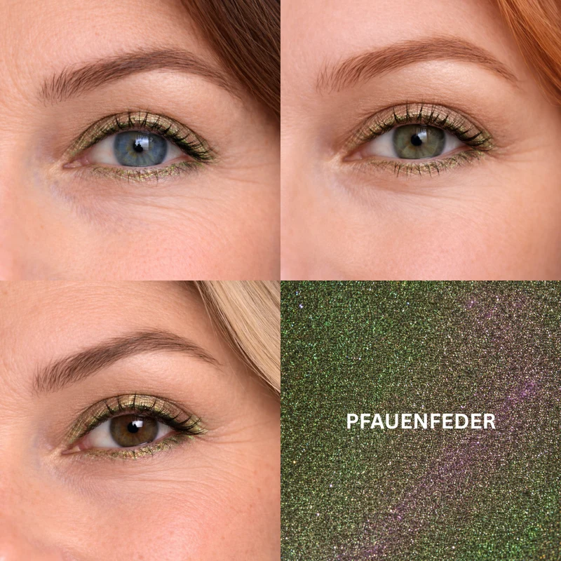 Duochrome Liner Pfauenfeder