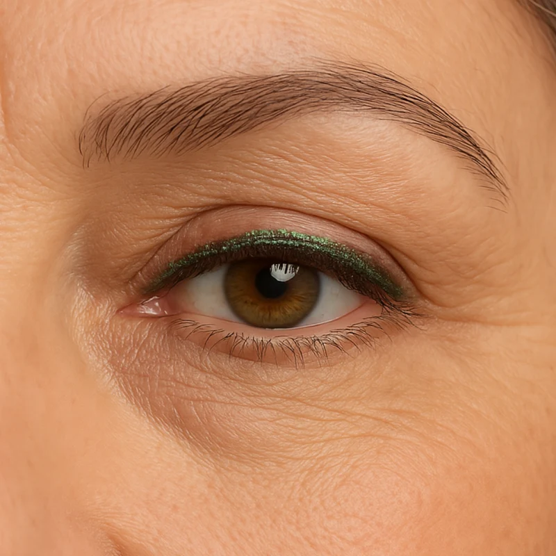 Duochrome Liner Pfauenfeder