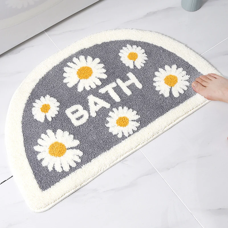 Weiche Korallen Design Badmatte für das Badezimmer