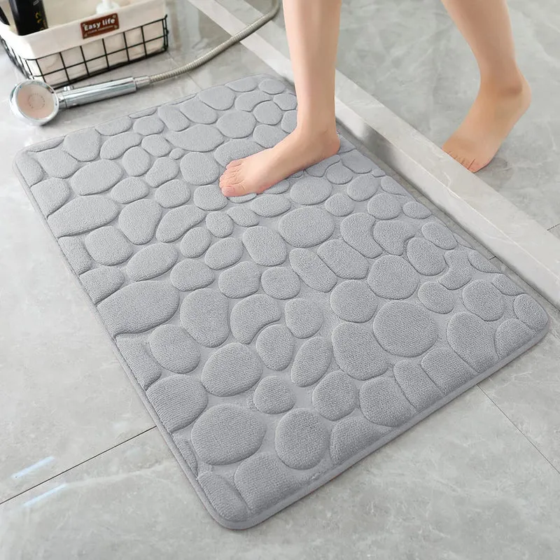 Plüsch tropisches Blatt Badmatte für Badezimmer