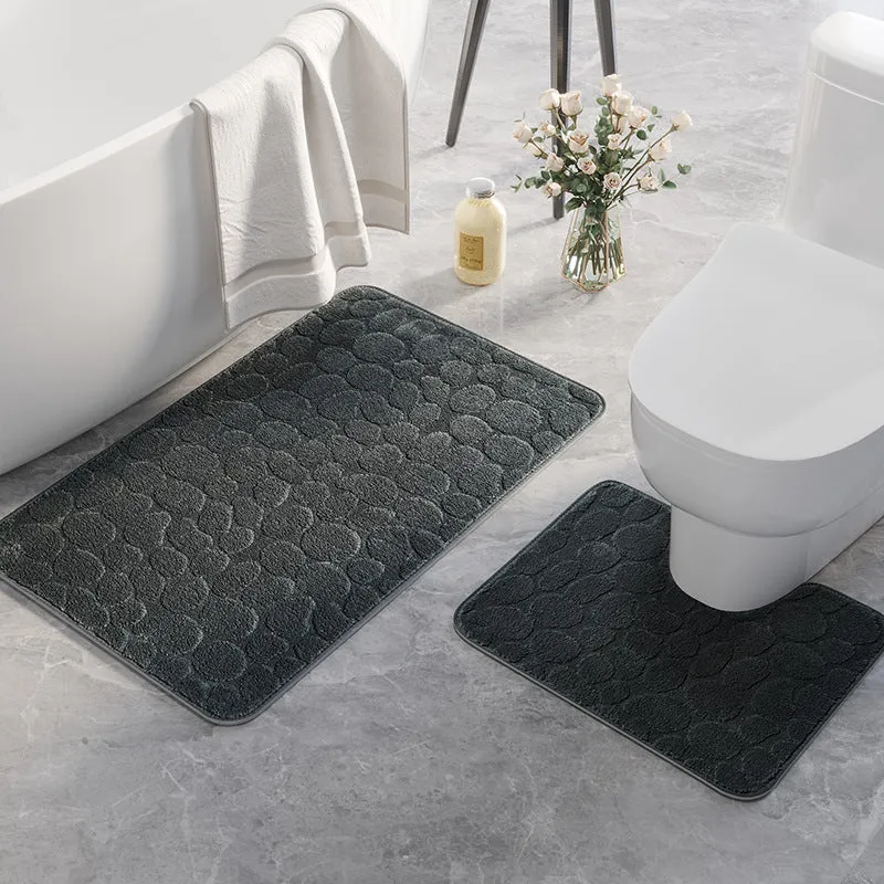 Plüsch Badezimmer Komfort Matte Set für Zuhause