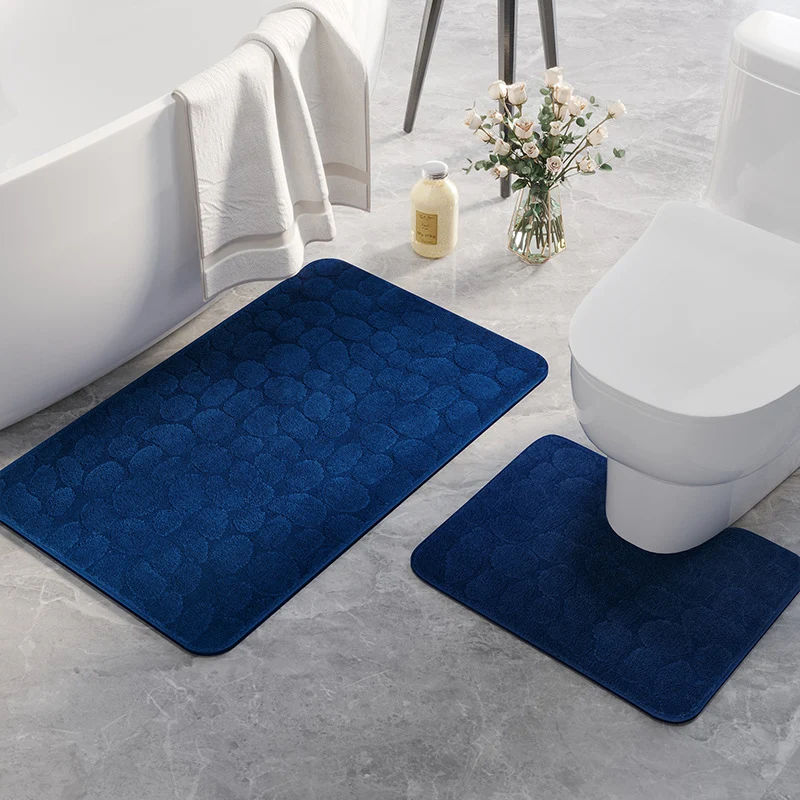 Plüsch Badezimmer Komfort Matte Set für Zuhause