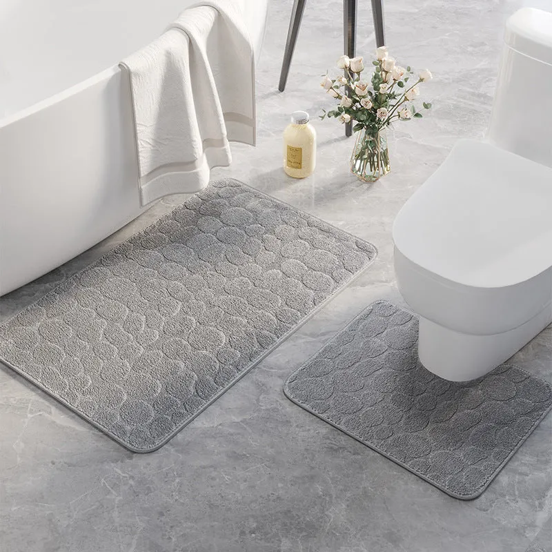 Plüsch Badezimmer Komfort Matte Set für Zuhause