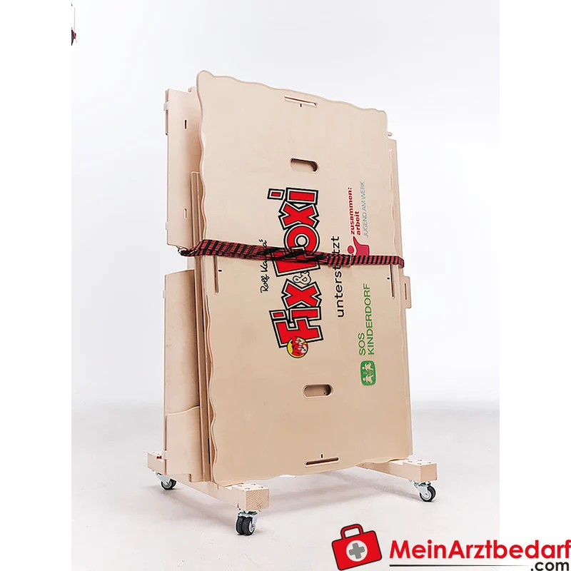 Fix & Foxi Playhouse Kinderspielhaus Vollholz modular TÜV-geprüft 119×90×80 cm