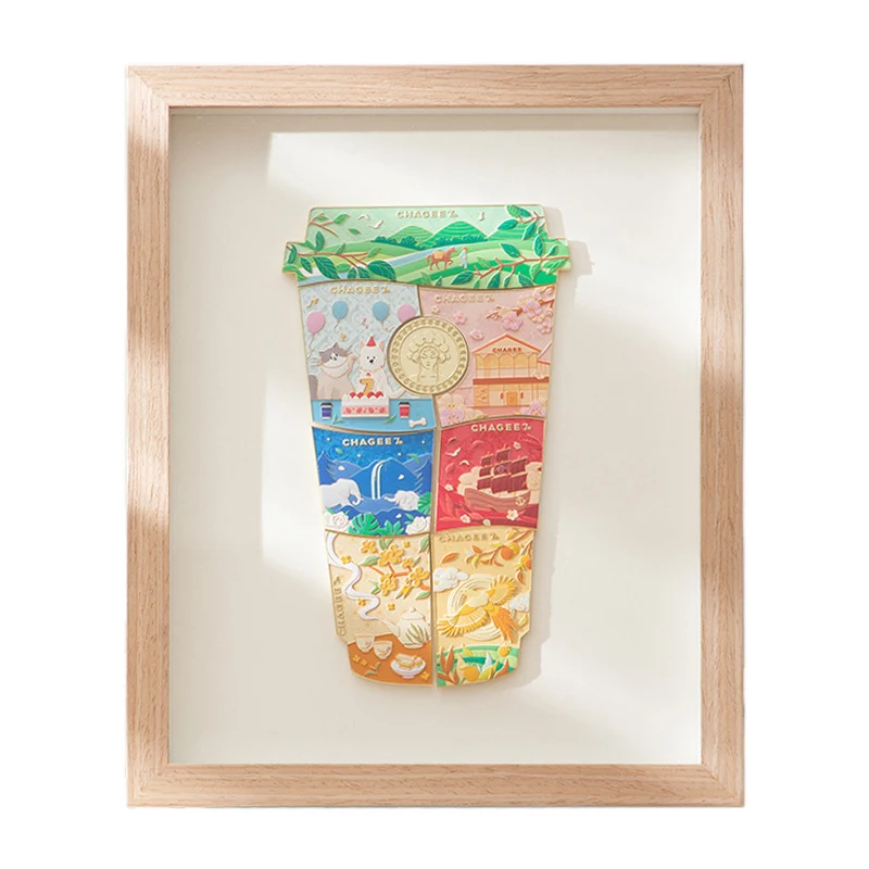 Künstlerisches Puzzle Wandkunst