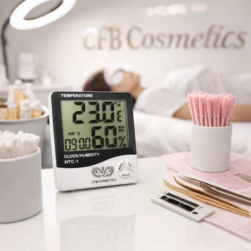 Hygrometer für Wimpernverlängerung & Wimpernkleber | CFB Cosmetics®