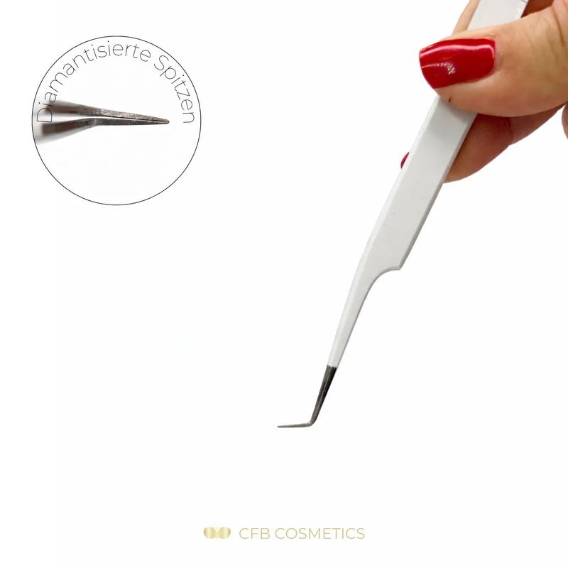 Luxury Diamant Pinzette No. 13 Volumentechnik CFB Cosmetics®